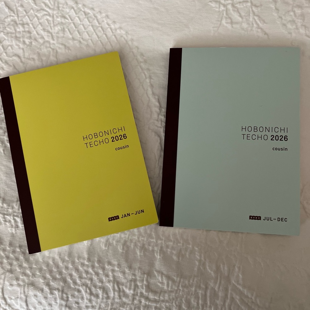 NWOT Hobonichi Techo 2026 Cousin Planners